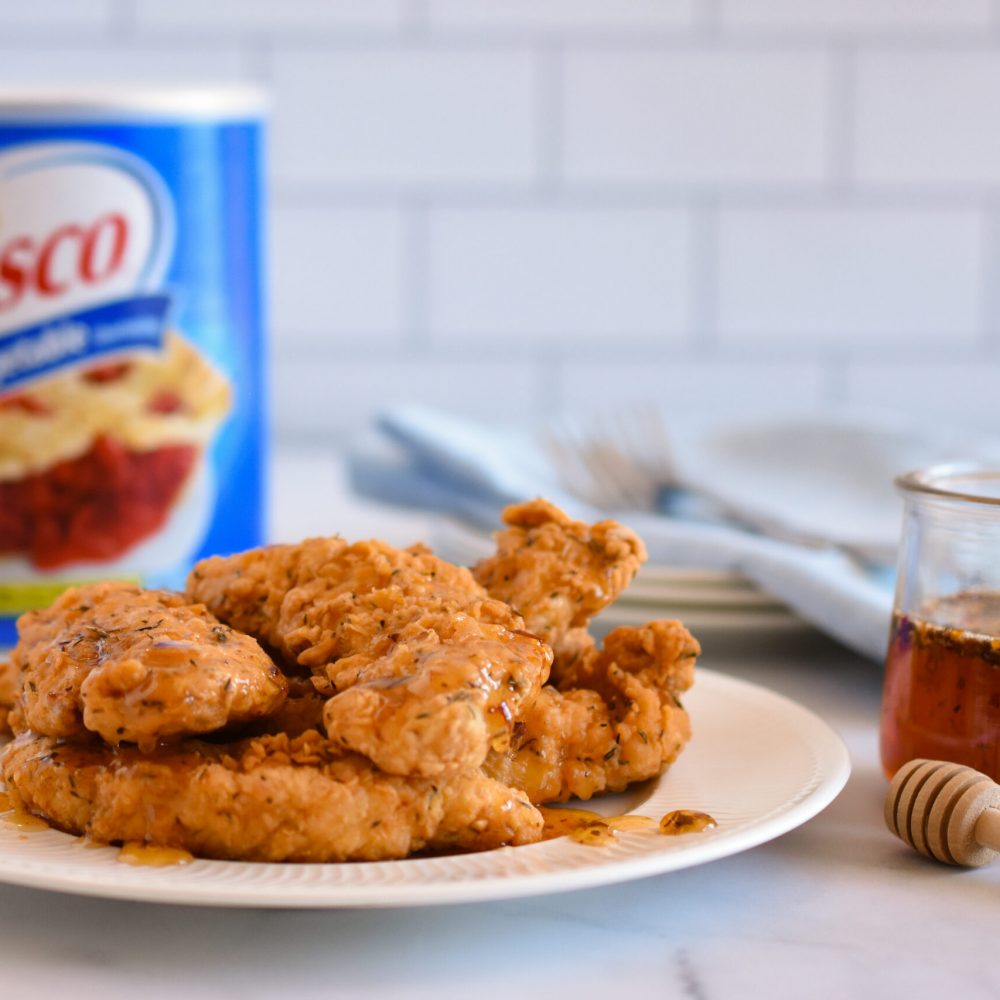 Chicken Tenders with Hot Honey Sauce (2) Chicken Tenders with Hot Honey Sauce (2)